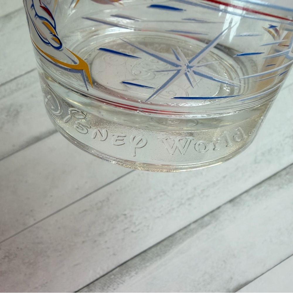 Vtg 1996 McDonalds‎ Disney World 25th Anniversary Glass Sorcerer Mickey Epcot - Picture 4 of 7